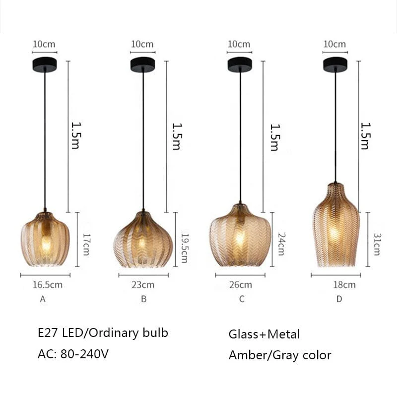 Mona Glass Pendant Lights - Image 10