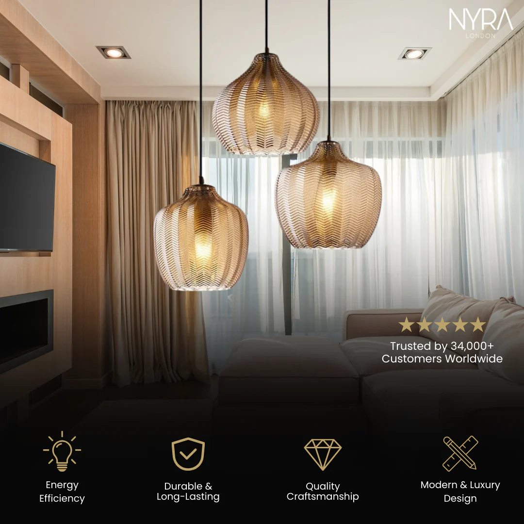 Mona Glass Pendant Lights - Image 3