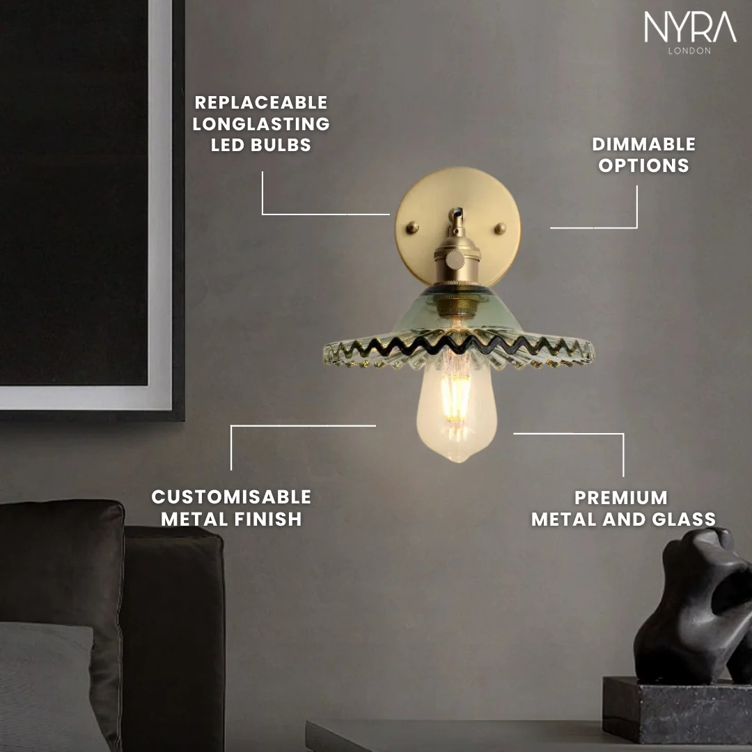 Leonardo Glass Wall Lamp - Image 7