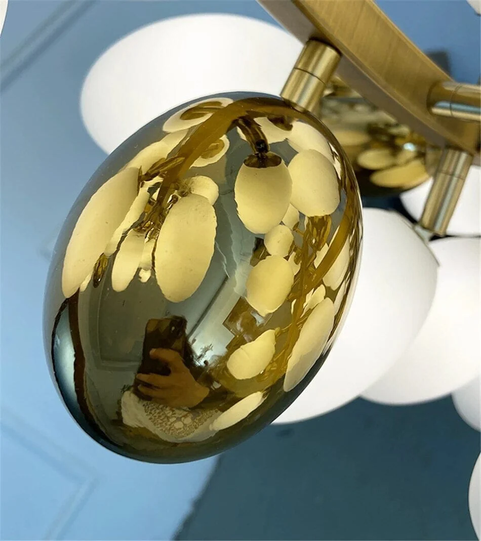 Golden Grape Vine Chandelier - Image 10