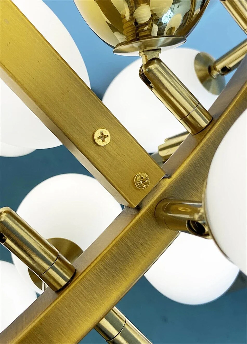 Golden Grape Vine Chandelier - Image 11