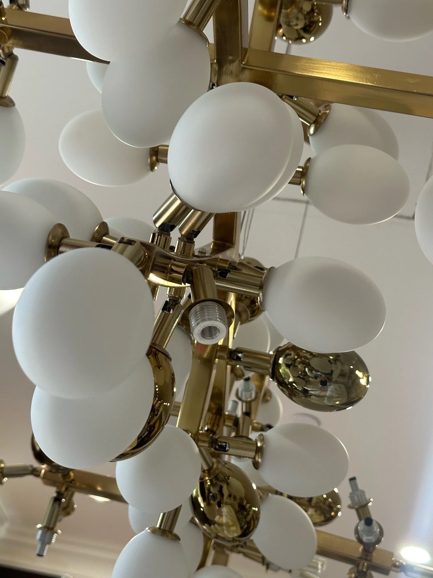 Golden Grape Vine Chandelier - Image 12