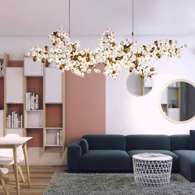 Golden Grape Vine Chandelier - Image 24