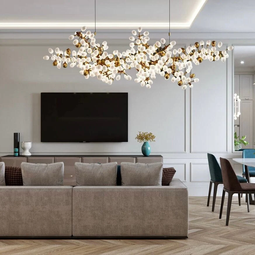 Golden Grape Vine Chandelier - Image 29