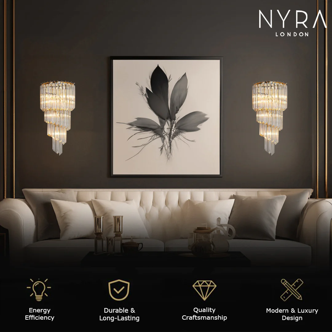 Alana Crystal Wall Lamp - Image 3