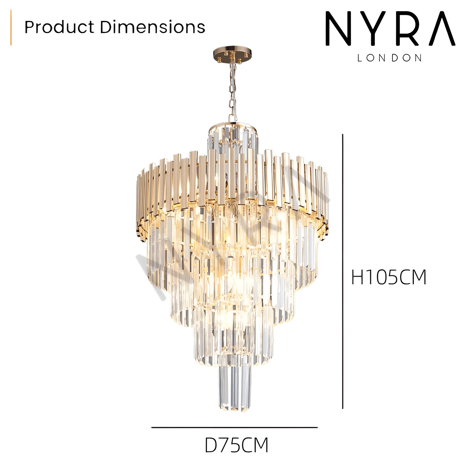 Golden Marie Chandelier Collection - Image 16