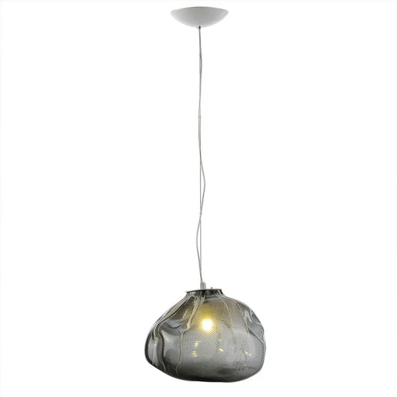 Golden Glow Cascade Glass Chandelier - Image 17