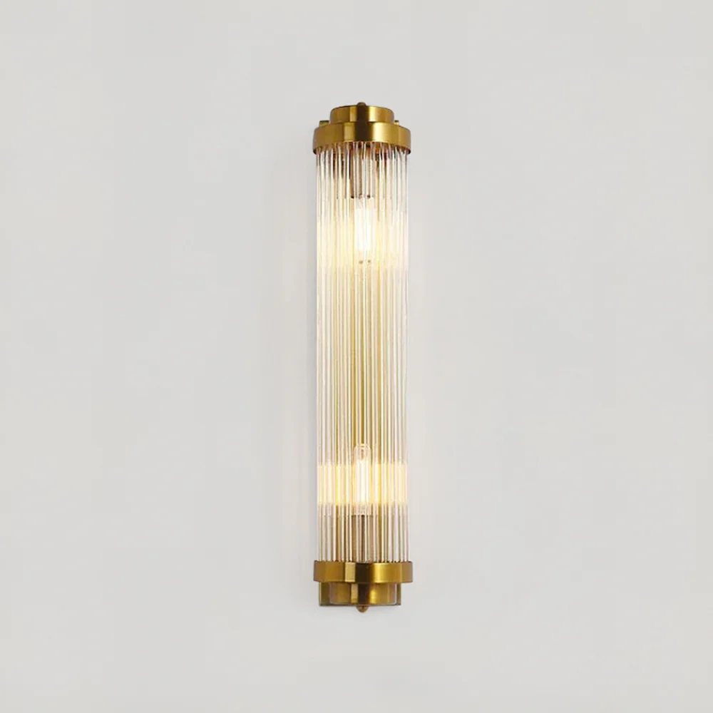 Golden Glow Crystal Fixture