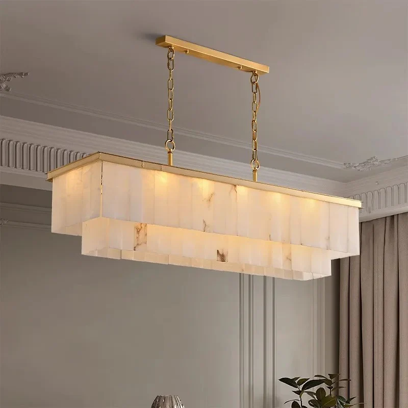 Golden Horizon Marble Chandeliers - Image 6