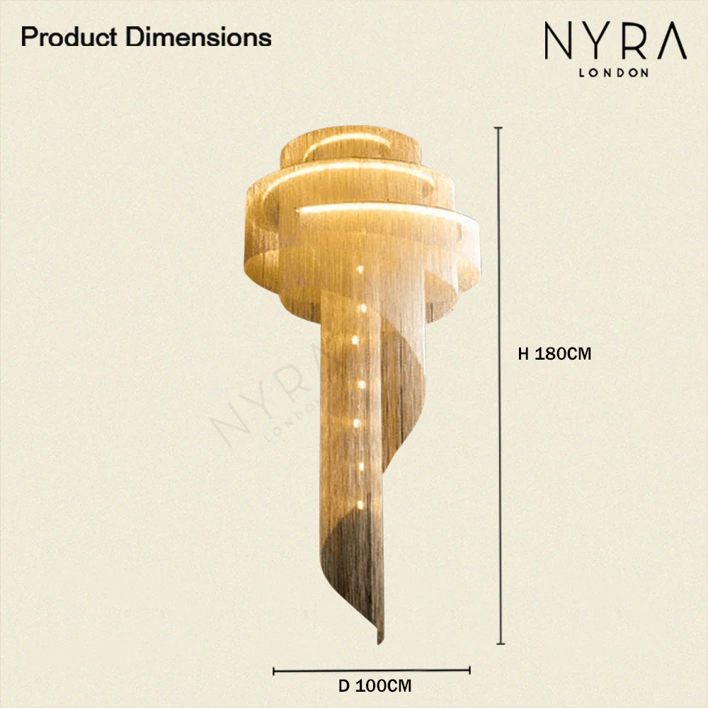 Tassel Spiral Chandelier - Image 10