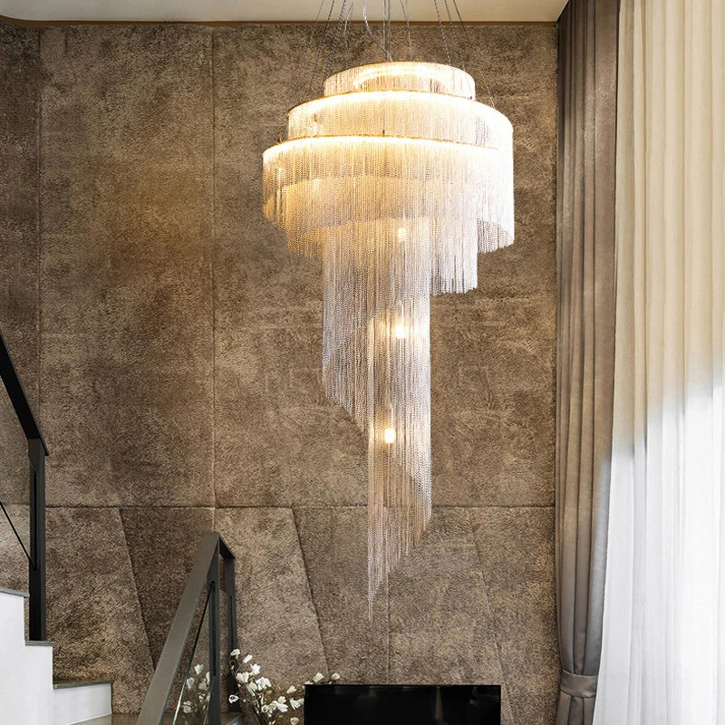 Tassel Spiral Chandelier - Image 15