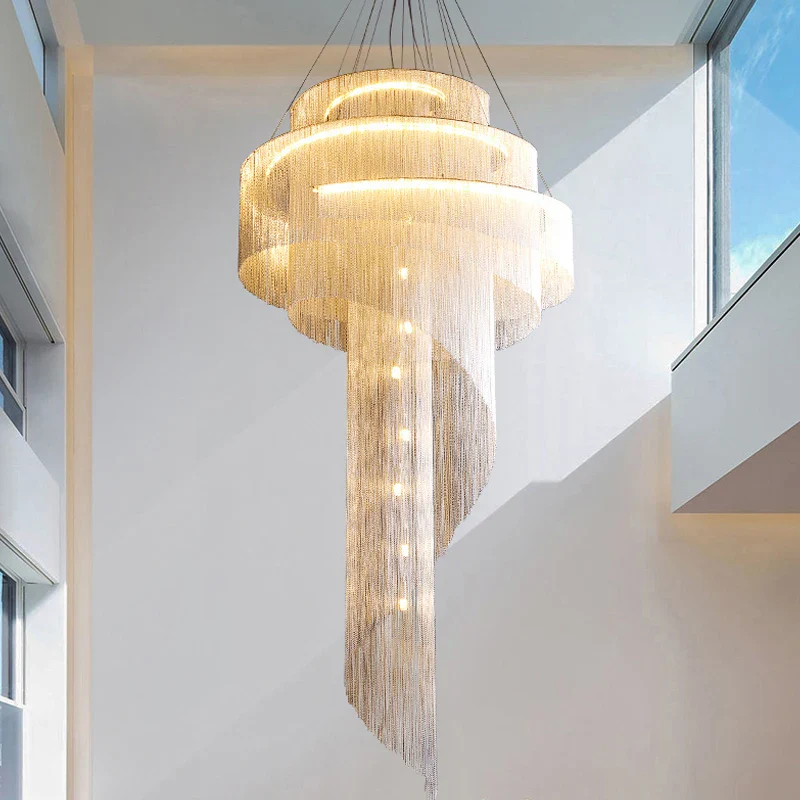 Tassel Spiral Chandelier - Image 8