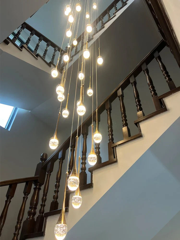 Golden Teardrop Lighting Fixture - Image 12