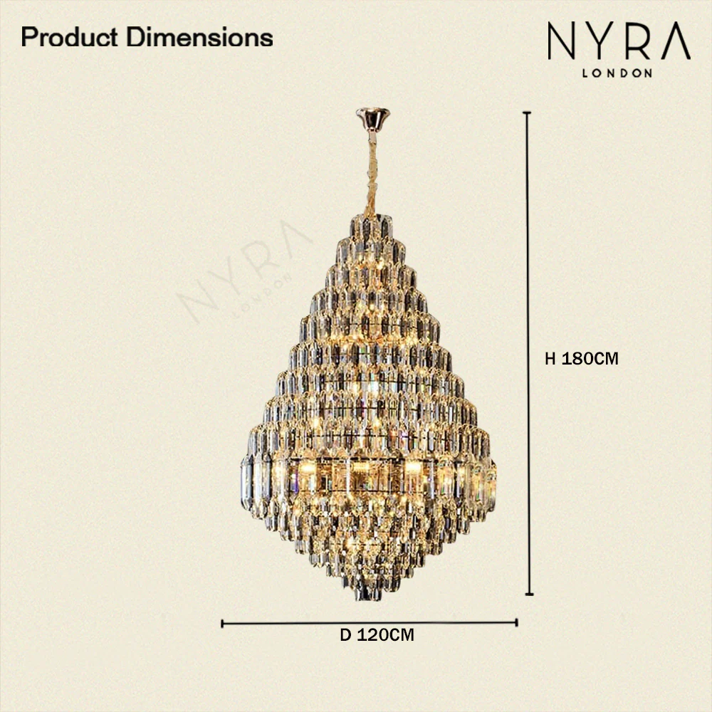 Terry Crystal Chandelier - Image 9