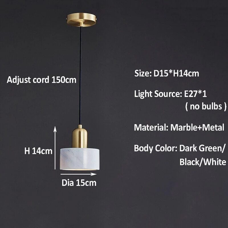 Stella Marble Pendant - Image 3