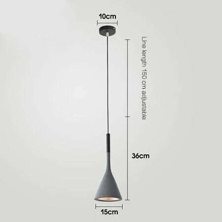 Grey Kitchen Island Lights set of three - Image 2