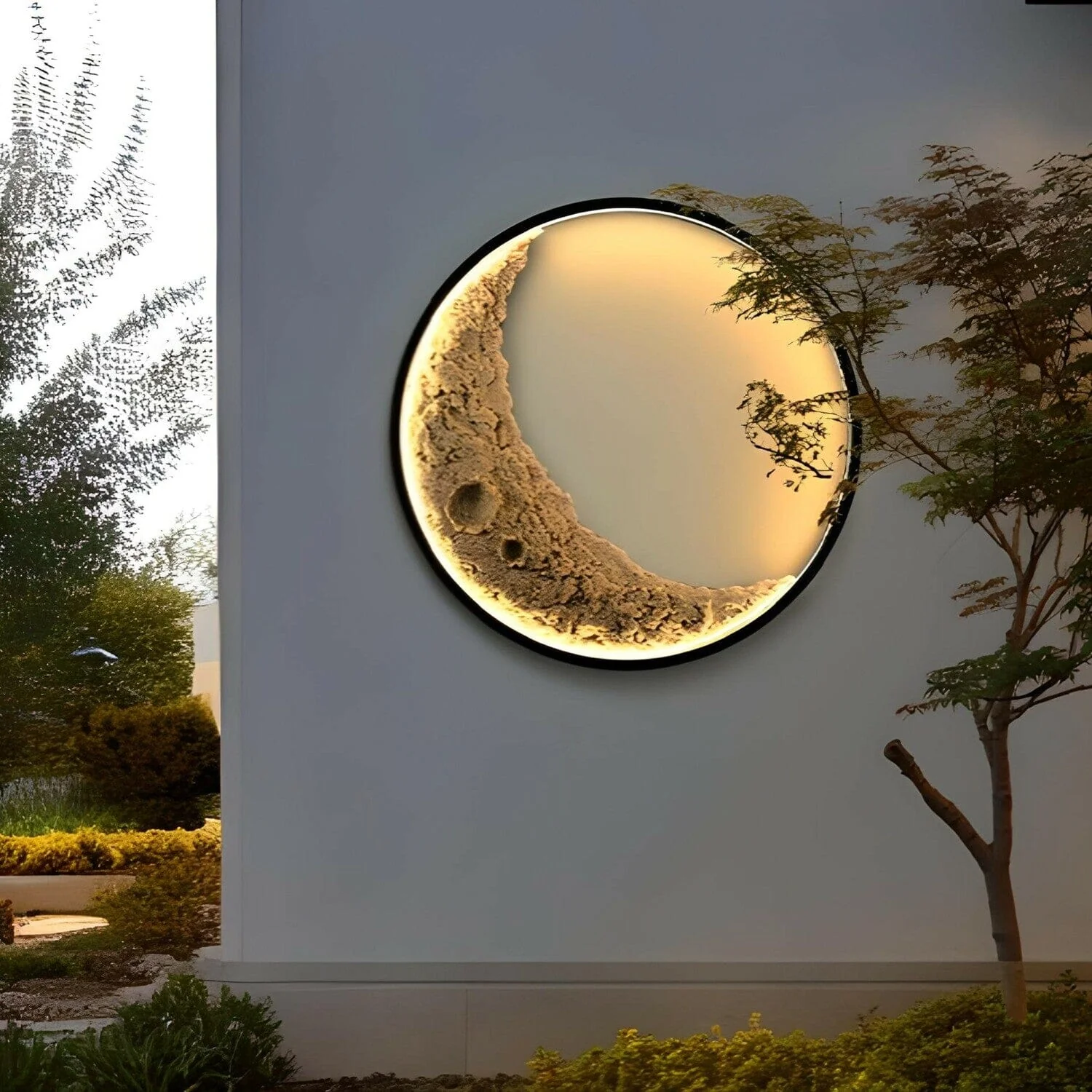 Half Moon Wall Lamp