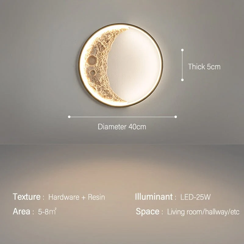 Half Moon Wall Lamp - Image 7