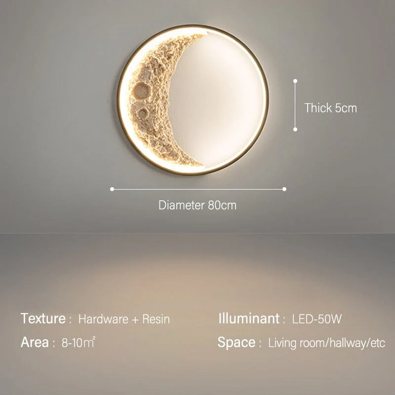 Half Moon Wall Lamp - Image 9