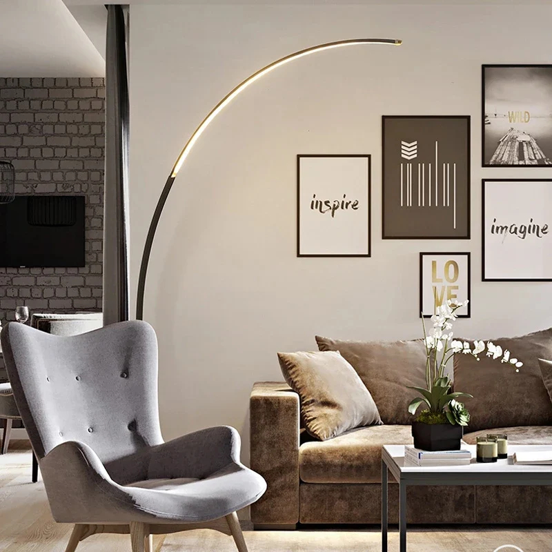 Halo Arc Led Floor Lamp - Image 3
