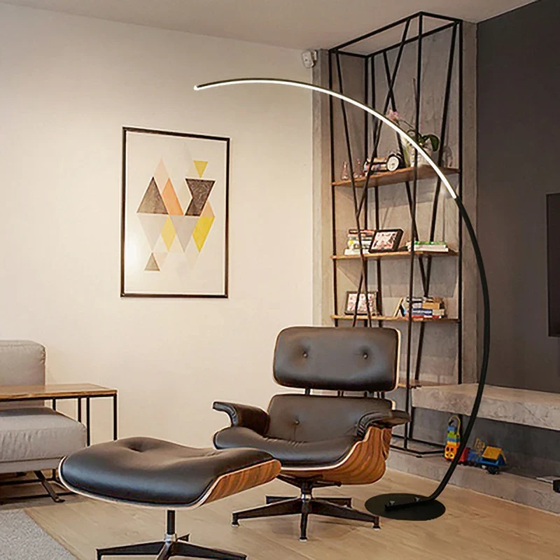 Halo Arc Led Floor Lamp - Image 5