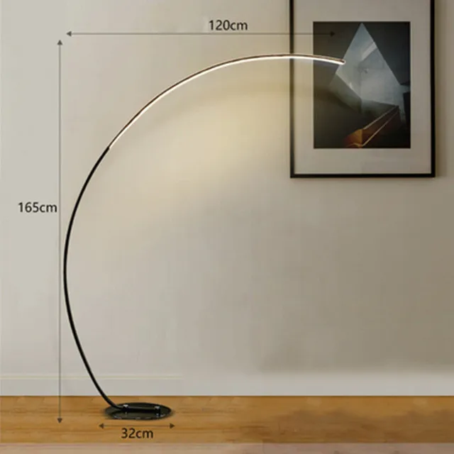 Halo Arc Led Floor Lamp - Image 9