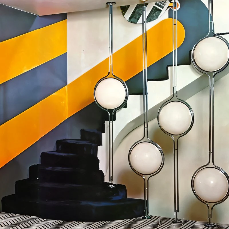 Halo Beam Floor To Ceiling Lamp - Image 8