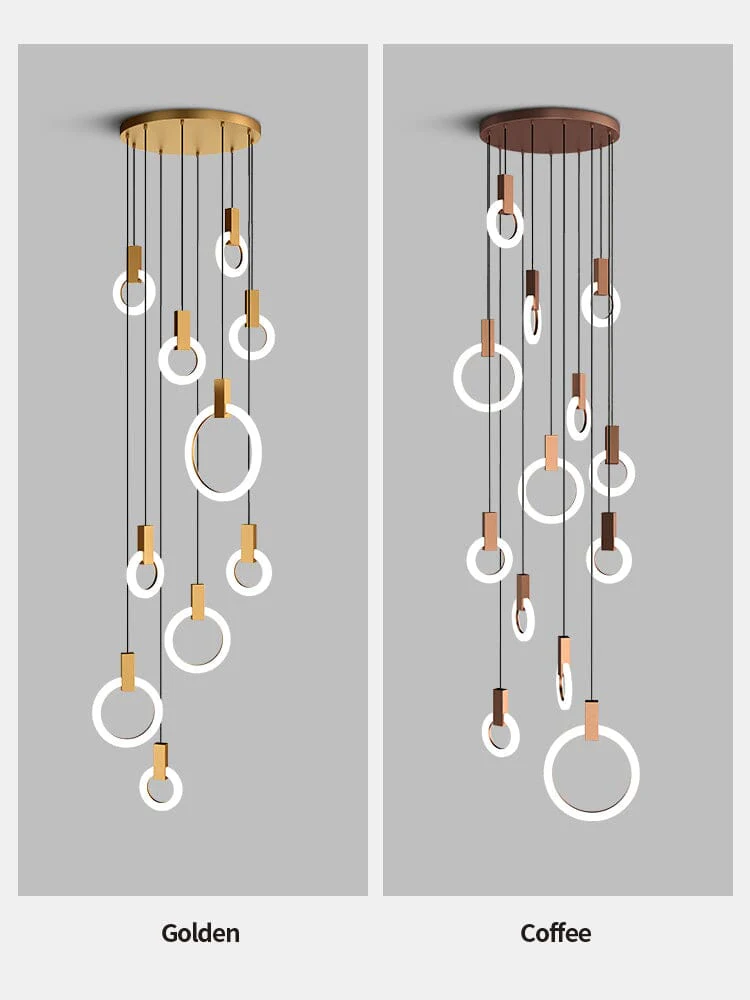 Halo Ring Chandelier - Image 10