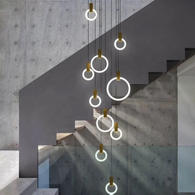 Halo Ring Chandelier - Image 11