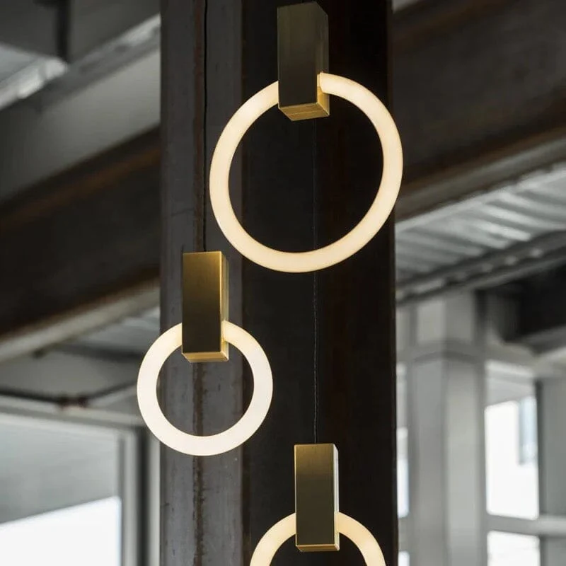 Halo Ring Chandelier - Image 13