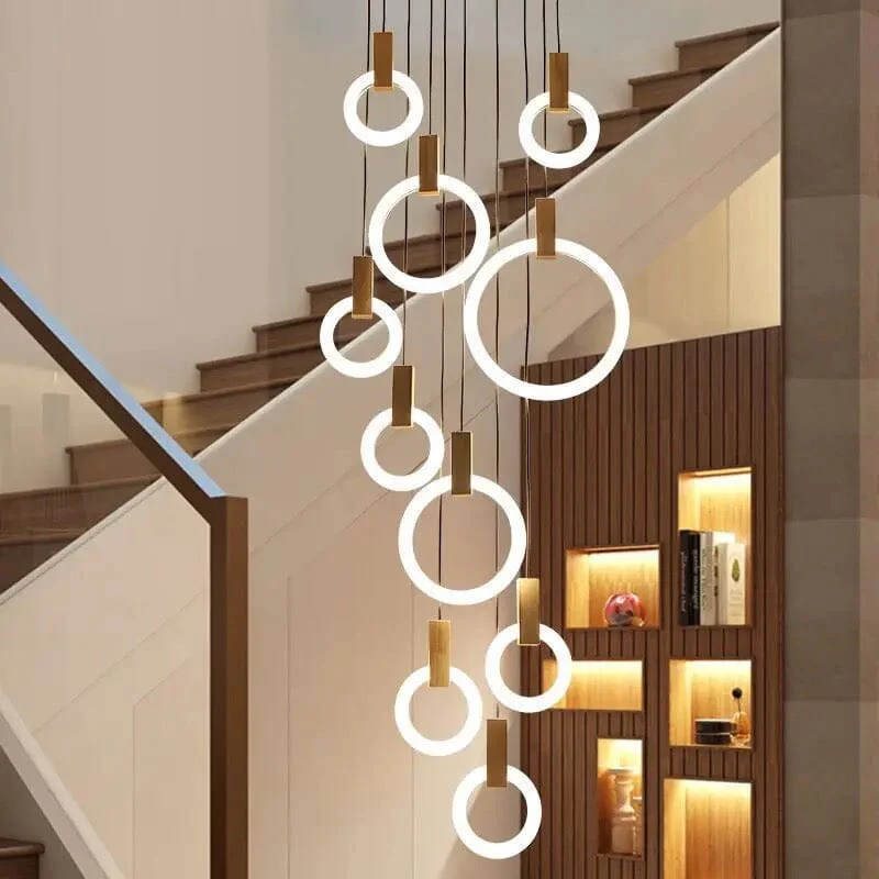 Halo Ring Chandelier - Image 19