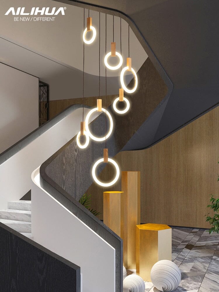Halo Ring Chandelier - Image 20