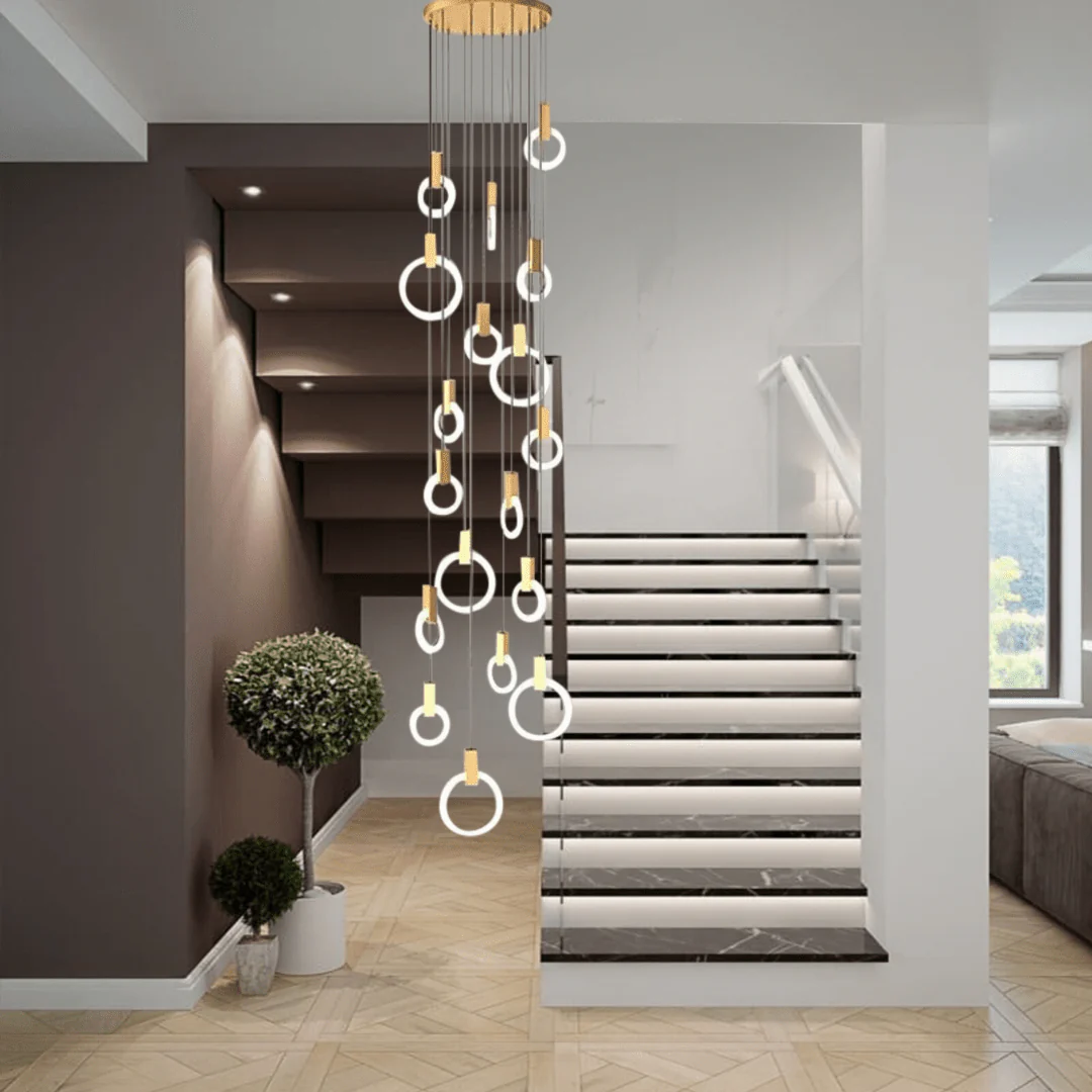 Halo Ring Chandelier - Image 8