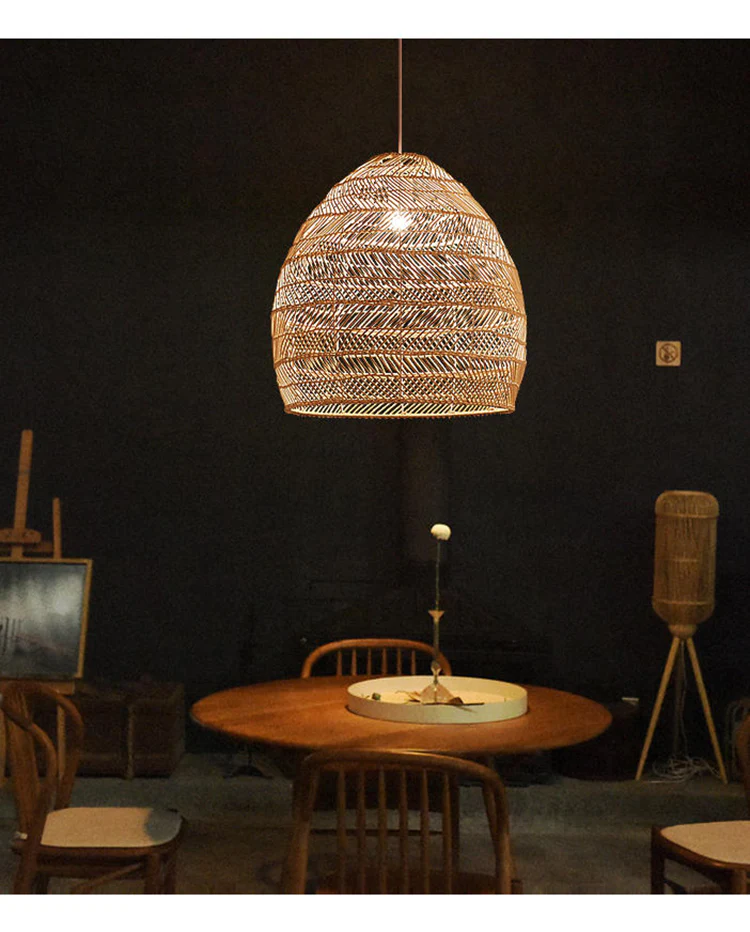 NYRA Rattan Pendant Light - Image 11