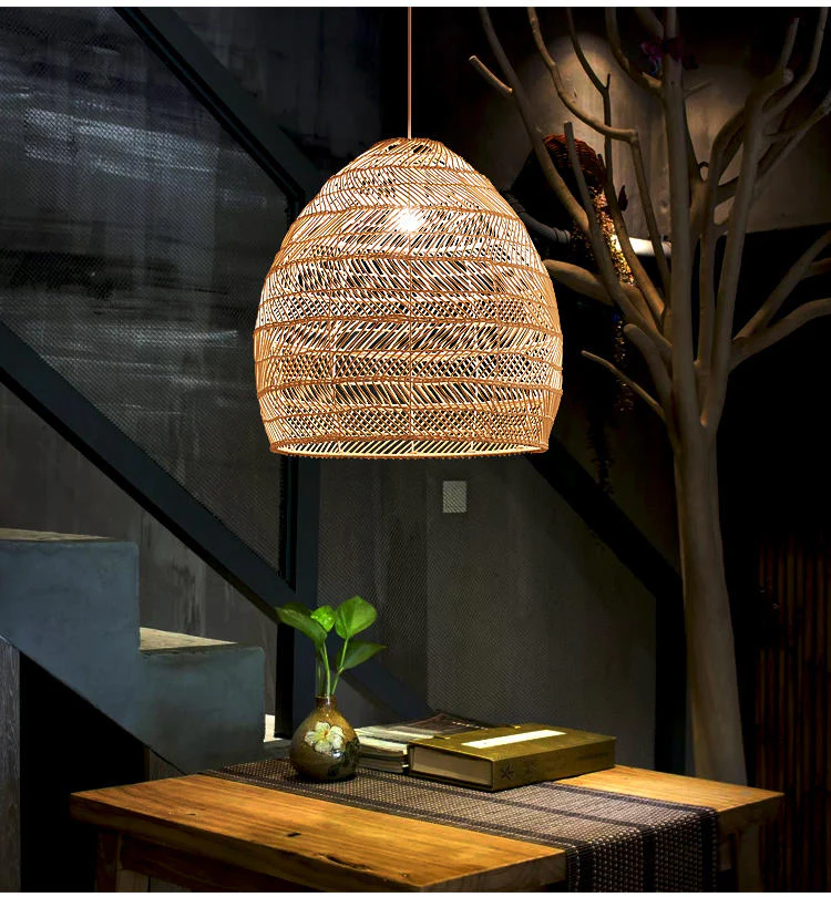 NYRA Rattan Pendant Light - Image 12