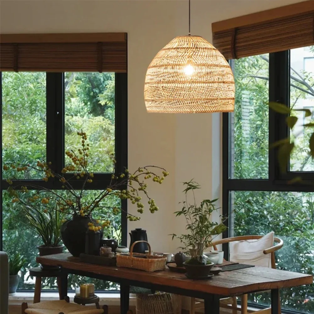 NYRA Rattan Pendant Light - Image 19