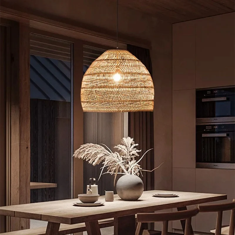 NYRA Rattan Pendant Light - Image 4