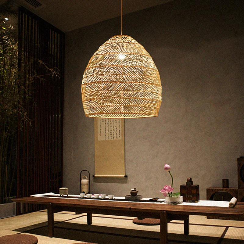 NYRA Rattan Pendant Light - Image 6