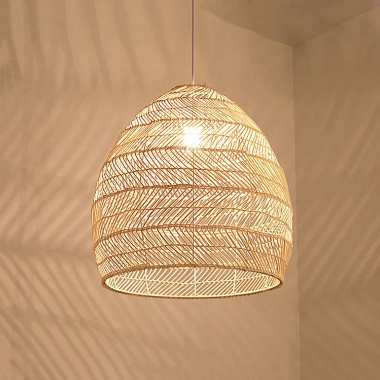 NYRA Rattan Pendant Light - Image 9