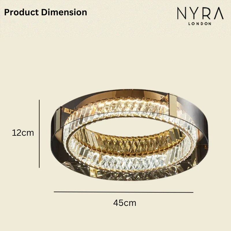 Harlow Crystal Ceiling Light - Image 11