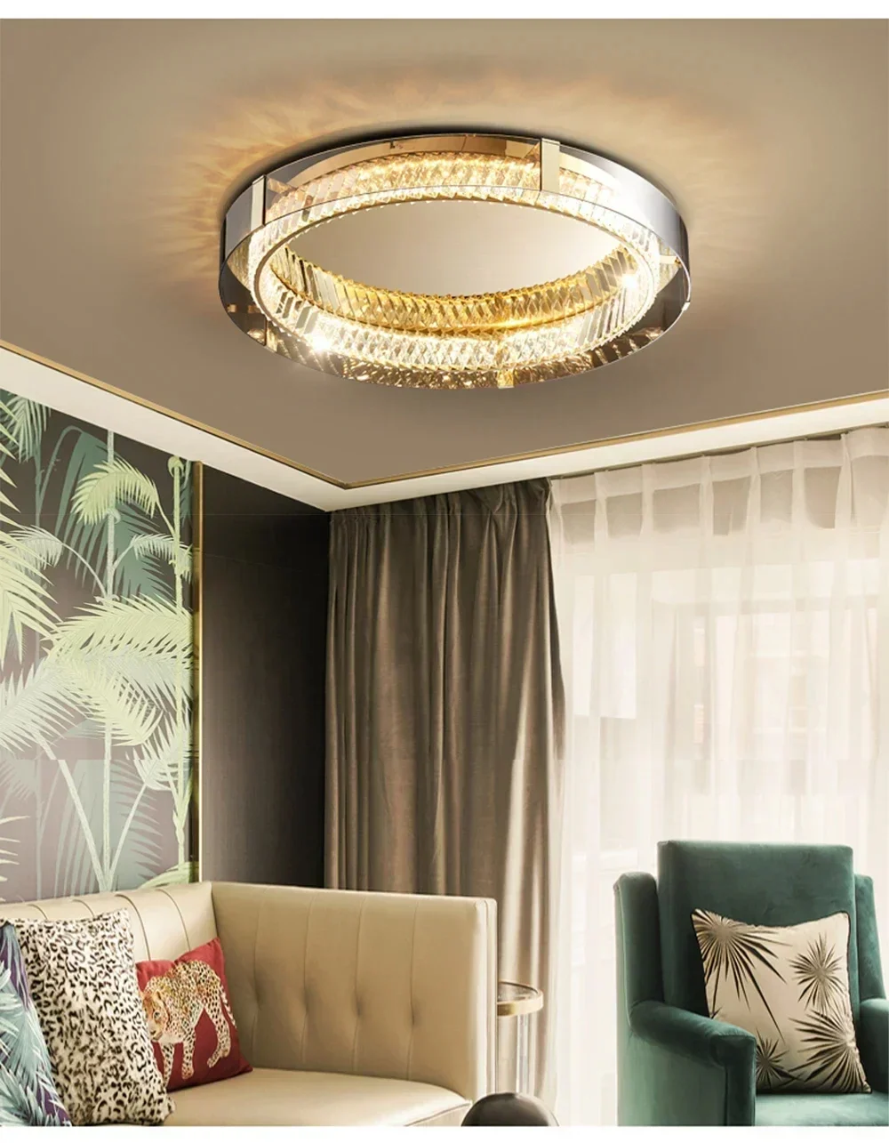 Harlow Crystal Ceiling Light - Image 15