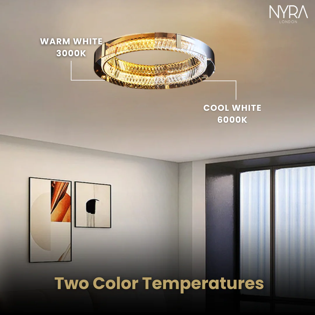 Harlow Crystal Ceiling Light - Image 9