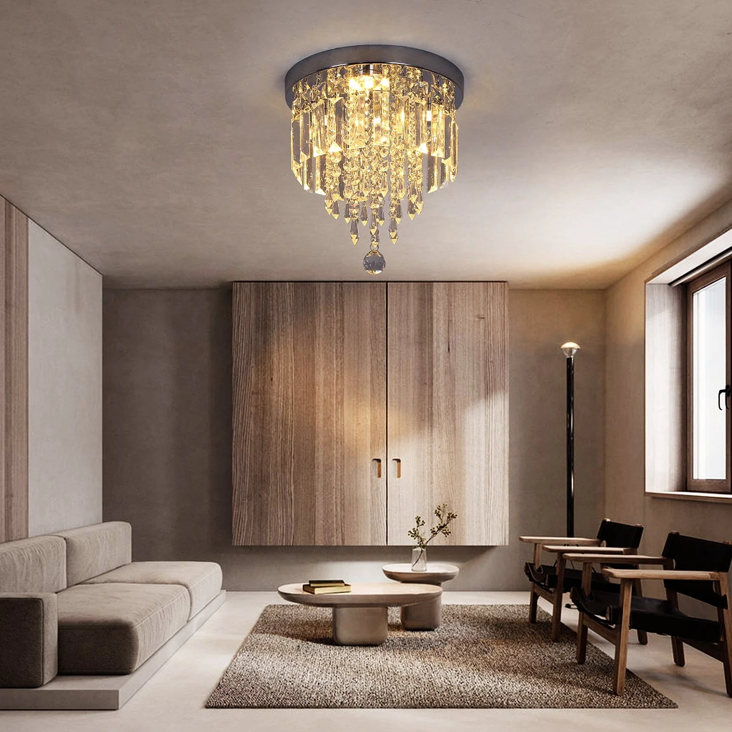 Hauqi Crystal Ceiling Chandelier - Image 13
