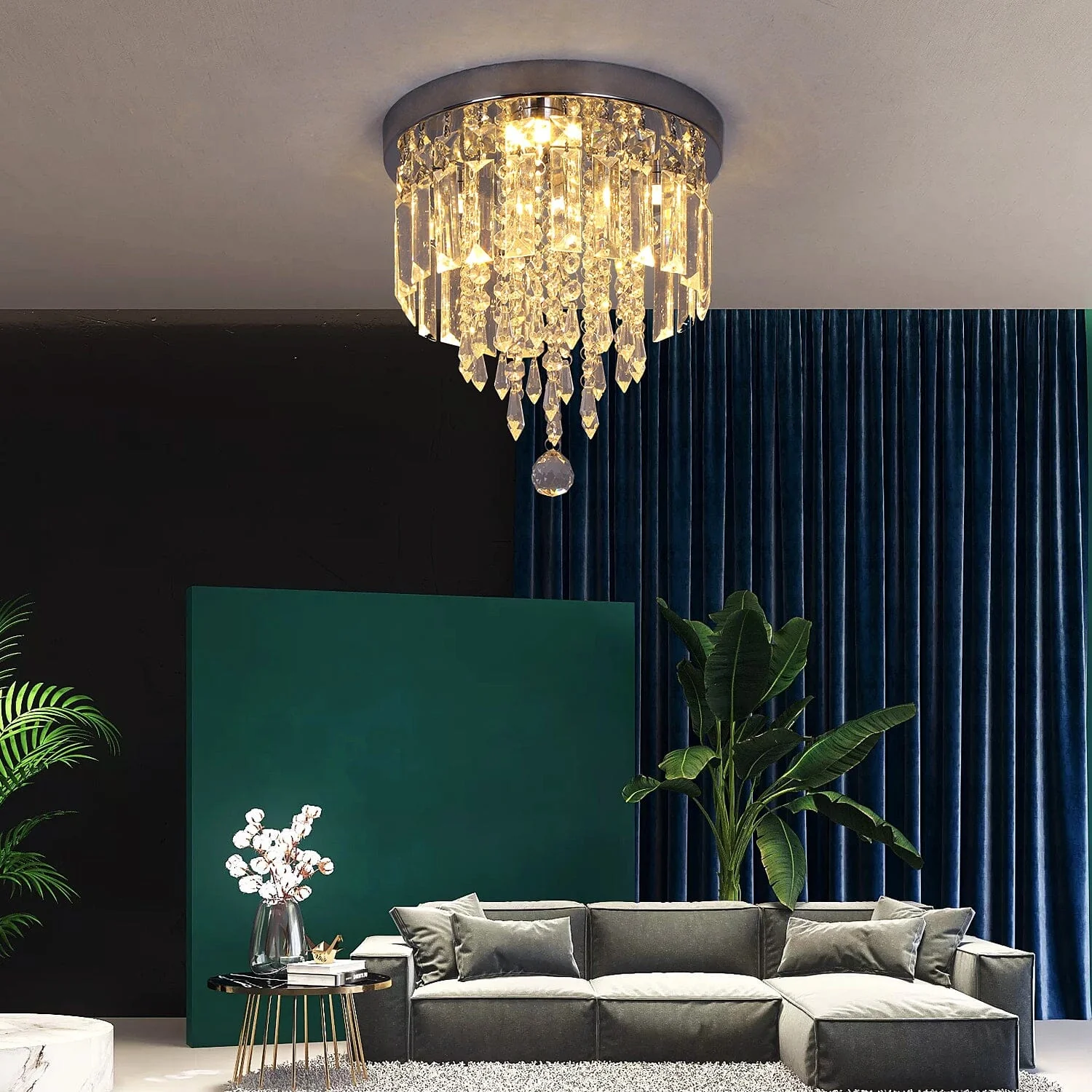 Hauqi Crystal Ceiling Chandelier - Image 15