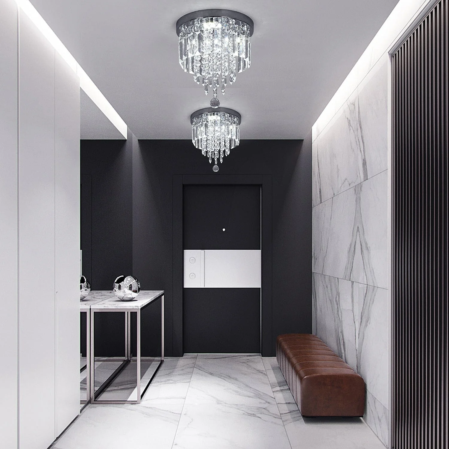 Hauqi Crystal Ceiling Chandelier - Image 5