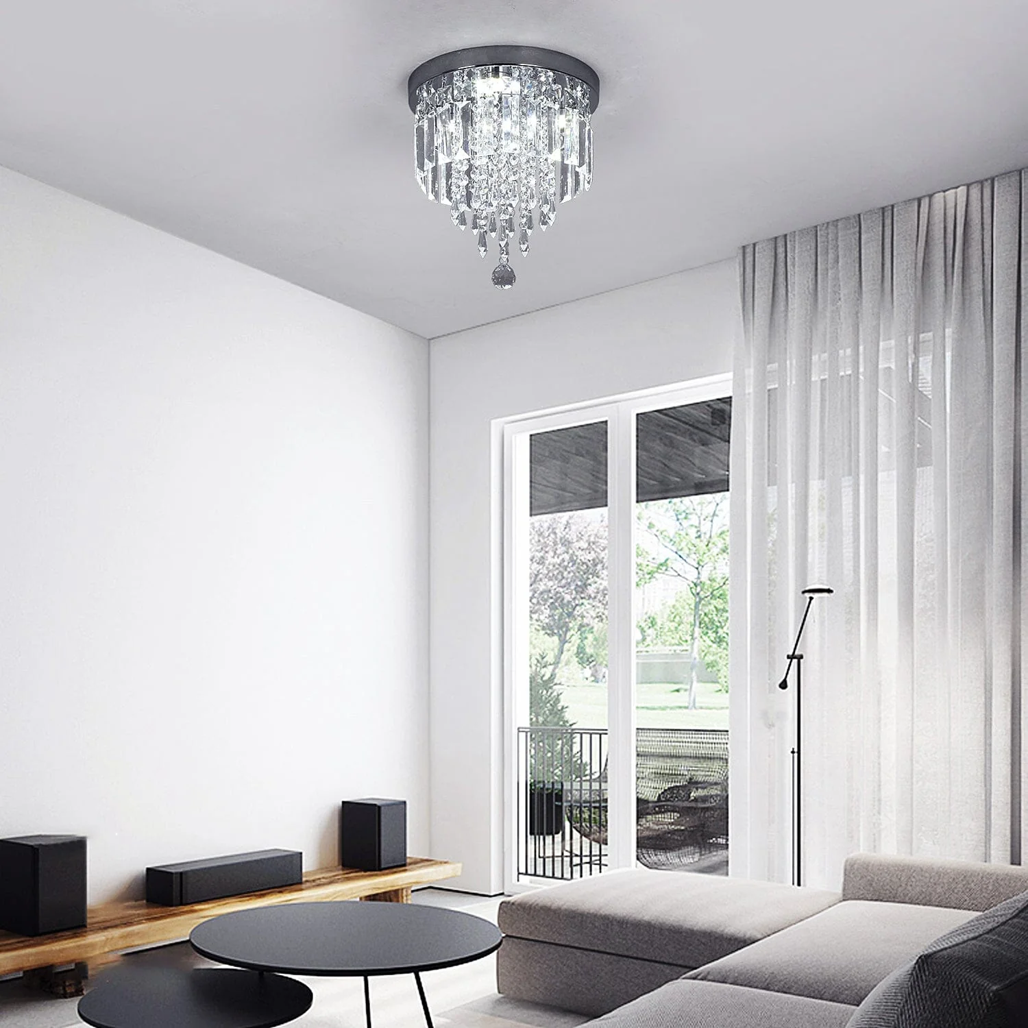 Hauqi Crystal Ceiling Chandelier - Image 7