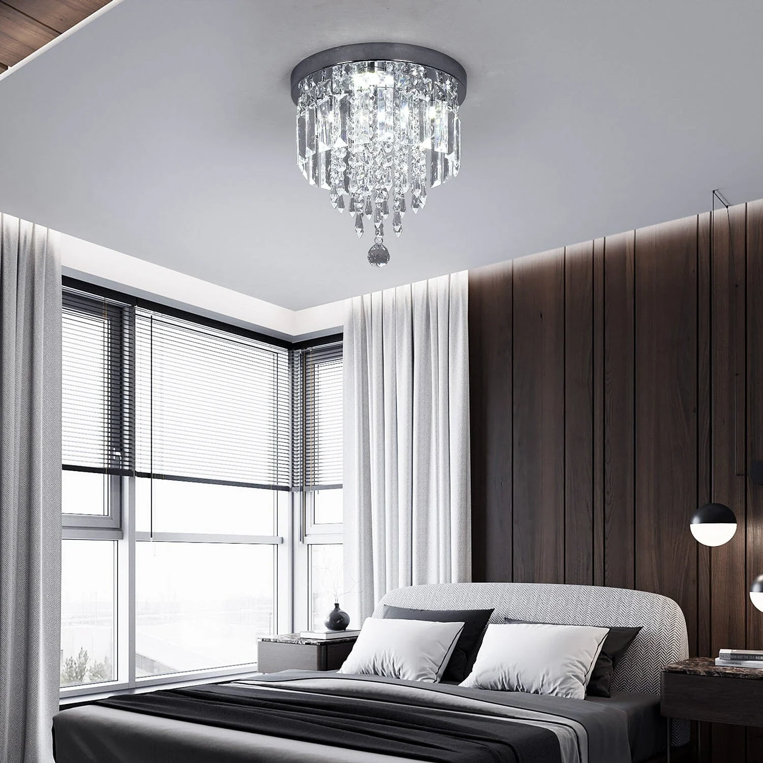 Hauqi Crystal Ceiling Chandelier - Image 9