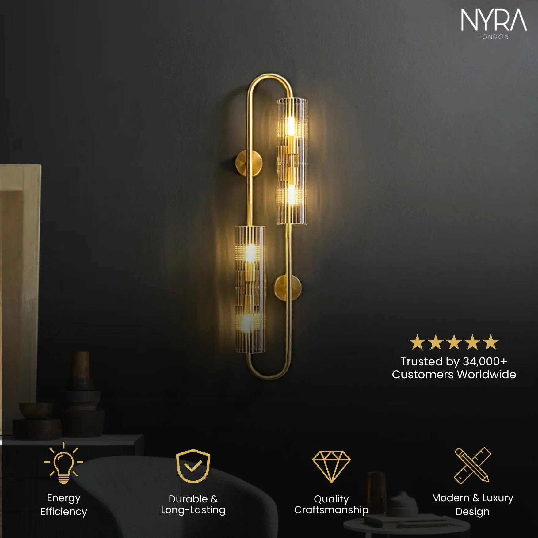 Holborn Wall Light - Image 3