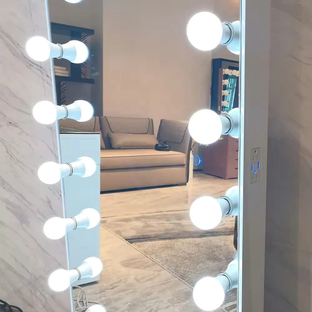 Hollywood Vanity Leaning Mirror - Image 6