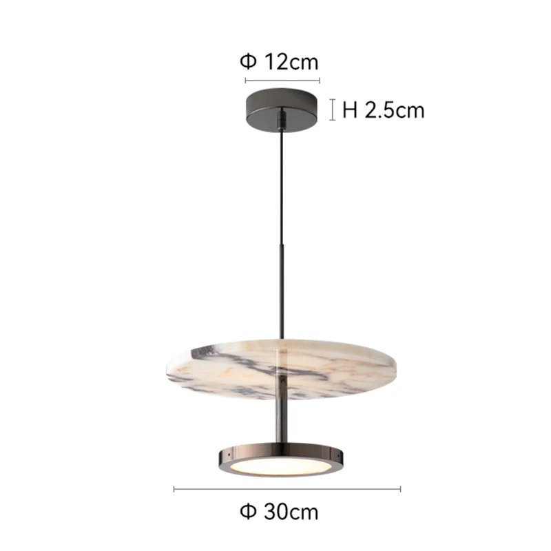 HOWES Natural Stone Pendant - Image 8